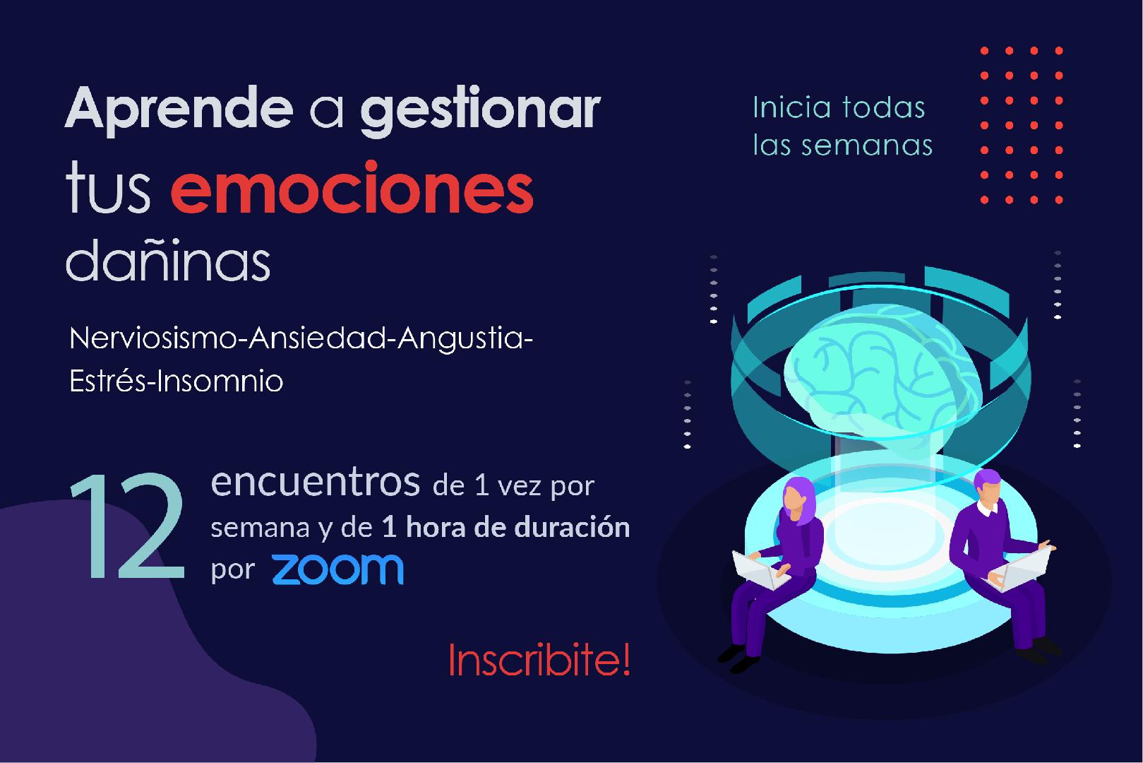 Taller de entrenamiento en Gestión de las Emociones